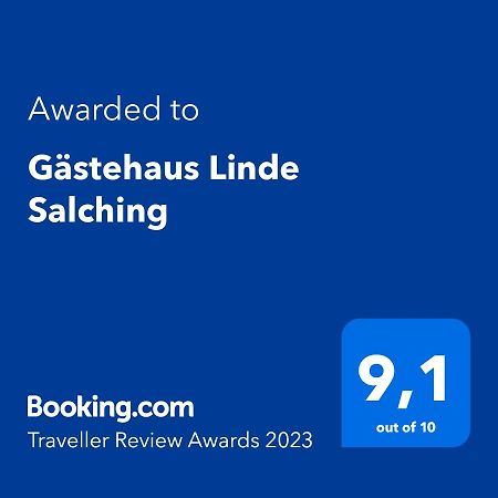 Gästehaus Linde Salching Exterior foto